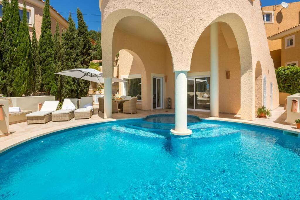 Meerblick Villa "Buena Vista" In Santa Ponsa, Mallorca Екстериор снимка
